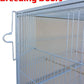Large Double Center Divider Birdhouse Treehouse Bird Flight Parrot Breeder Cage Feeder Doors Side Breeding Nest Doors Easy Clean Pull Out Tray with Removable Rolling Stand