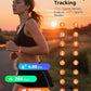 Smart Bracelet, Wearable Activity & Fitness Tracker Band, 24H Sleep Tracker, All-Day Continuous Heart Rate Blood Pressure Stress HRV Monitor, 170+ Sport Modes Smart Wristband with 2 Bands, Free APP