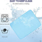 39 Inches× 29 Inches Cooling Mat for Dogs/Cats Immediately Dog Cooling Mat in Summer, Ice Silk Latex Anti-Slip Pet Sleeping Pad Sky Blue Dog Pad Suitable for Car/Indoor/Tourism Use