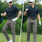 TBMPOY Men's Polo Shirts with Pocket Short Sleeve Quick Dry Casual Sports Outdoor Golf Shirt