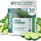 TruWild Greens Superfood Cucumber Powder, with 22+ Greens & Anti-Oxidants, Delicious Green Juice Powder, Natural Immune, Stress, Digestion Support, 30 Servings Per Tub (Cucumber Mint)