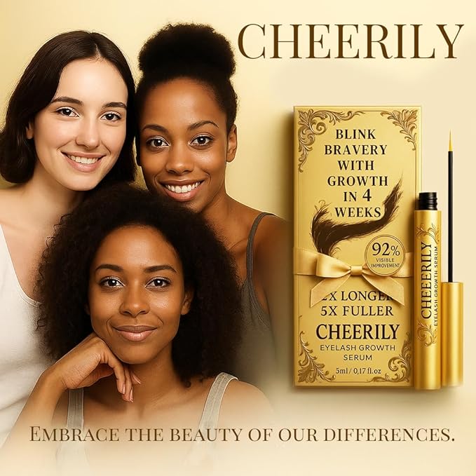 Lash Serum for Eyelash Growth - Premium Eyebrow Growth Serum Advanced Eye Lash Serums for Longer, Fuller, Thicker Lashes with Natural & Vegan Formula for Sensitive Eye