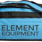 Element Equipment Trailhead Duffel Bag Shoulder Straps Waterproof Fjord Reef Medium