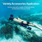 Waydoo Subnado Underwater Scooter Lite, Water Sports Diving Scooter with Removable Handle, Compact and Portable Water Scooter for Adults&Kids, Scuba Diving Snorkeling Sea Scooter Multiple Uses, Blue