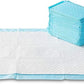 Amazon Basics X-Large Absorbent Puppy Pads, Leak-Proof, Quick-Dry, 28 x 34 Inches, Pack of 50, Blue & White