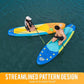 10'6"Inflatable Stand Up Paddle Board Ultra Portable-Lightweight & Stable|All-in-One Kit w/Aluminum Paddle, Dual-Action Pump & Backpack|Lakes & Oceans Ready for Family Recreation by Aquajourney