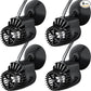Zhengmy 4 Pcs 800 Gph Aquarium Circulation Pump with Magnetic Suction Base 360 Degree Rotating Wave Maker Submersible Aquarium Powerhead Wave Maker for 20-100 Gal Freshwater Saltwater Fish Tank