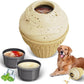 Dog Treat Dispenser Toy Interactive, Frozen Treat Toy Reduces Anxiety, Chew Toys for Aggressive Chewers, Birthday Enrichment Toy, Dog Treat Toys to Keep Them Busy for All Breeds