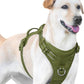 No Pull Dog Harness, Reflective Puppy Vest for Small Medium Large Sized Dog (Misty Green,S)