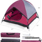 Cat Camping Tent, Cat Tent Bed, Pet Tent for Indoor Cat and Small Dog, Mini Tent (Red, 21 x 21 x 14 Inches)