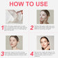 Collagen Face Mask, Hydrating Overnight Hydrogel Mask, Face Masks Skincare Anti Wrinkle Moisturizing, Facial Masks for Women Skin Care Sheet Masks for Face (4ea-Pink)