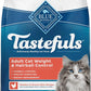 Blue Buffalo Tastefuls Weight & Hairball Control Natural Dry Food for Adult Cats, 3-lb. Bag