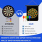 Magnetic Dart Board Outdoor Game Suitable for Children to Play Comes with 12 Darts Best Toys Gifts for Teenage Boys Girls Age 5 6 7 8 9 10 11 12 Years (12 in)