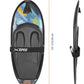 Xspec Kneeboard with Hook Strap for Knee Surfing Boating Waterboarding Kneeling with Padded Foam Surface for Kids, Teens & Adults
