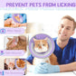 Breathable Air Mesh Cat Cone Collar Soft to Stop Licking, Adjustable, Foldable Lightweight Kitten Cones After Surgery Recovery for Cats & Kittens (Purple, M)