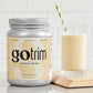 GoTrim Nutrition Shakes - Creamy Vanilla, High Protein, Meal Replacement Shake with 19g Protein & 10g Fiber, Ready to Drink, Gluten-Free, No Added Sugar, 14 Servings