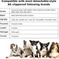 Detachable Pet Dog Clipper Blades, Compatible with Size-10 (1.5mm), Most Oster A5, KM Series Clippers,Made of Stainless Steel Blade 1Pack