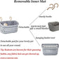 JWShang Rat Hammock for Cage, Chew Proof Hanging Basket Bed with Sturdy Hooks, Pet Cage Accessories, Safe Cozy Small Animal Rodent Hammock for Sugar Glider Mice Snuggling Sleeping