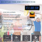 Fitness Timer with Stopwatch Button, Suitable for School/exam/Home Exercise/Gym/Gym SMAHEAT Electronic Fitness Timer (1.5 inch six-bit All-Blue)