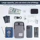 Cell Phone Purse Waist Pack Bag Travel Crossbody Bag Wristband Sport Armband Wallet with Removable Shoulder Strap (Navy Blue)
