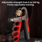 Grip Strength Trainer, Hand Grip Strengthener with Adjustable Resistance 11-220Lbs(5-100KG), Automatic Counter, Ergonomic Design, Forearm Strengthener for Musicians Athletes and Injury Recovery