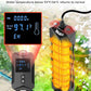 AQQA Aquarium Heater,64-95°F Fast Heating Double Quartz Glass Tube Fish Tank Heater,High-definition LCD Controller Displays Real-time Power,Anti-dry and Over-temperature Protection (1200W 210-330 Gal)