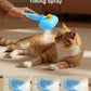 ROJECO 3-in-1 Pet Steam Brush for Cats&Dogs - Detangling Comb with Adjustable Mist, Handheld Deshedding Grooming Tool for Long/Short Hair, Massage Brush & Shedding Control Gift,Cordless (Blue)