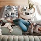 Elevated Outdoor Raised Dog Bed Outdoor Dogs Bed Lifted Pet Bed Dog Cot for Pet Taste Life, Start with A Pet Bed 20'' x 20'' x 6.5''