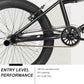 WEIZE Freestyle BMX Bike, 20 inch Trick Bicycle for Kids and Adults Men Women, Hi-Ten Steel Frame, 360 Degree Rotor Freestyle, 4 Pegs Single Speed Teen Bike, Beginner-Level to Advanced Riders