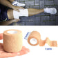 9 Pack 2" x 5 Yards Self Adhesive Bandage Wrap Self Stick Wrap for Ankle, Wrist, Finger, Sports, Breathable Cohesive Vet Tape for Pets (Skin Color)