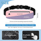 Slim Fanny Packs for Women Men,Waterproof Waist Pack with Reflective Strip Adjustable Strap,Running Belt for Sports Workout Cycling Hiking, Casual Hands-Free Wallets Phone Bag (Style 8)