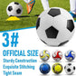 6 Pack Classic Soccer Balls Size 5 With Pump and Net Bag - Training and Practice for Kids and Adults, Indoor and Outdoor Competition