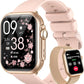 Smart Watch for Women for iPhone&Android: 100 Day+Battery Life, Smart watch(Answer/Make Calls) with 24/7 SpO2 Sleep Heart Rate Monitor,5ATM Waterproof,Fitness Tracker with 120+ Sport,Reloj Inteligente