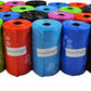 Downtown Pet Supply Rainbow Paw Print Poop Bags (520 CT & 2 Dispensers) - Leak-Proof, Unscented, Clips to Dog Leashes & Harnesses