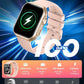 Smart Watch for Women for iPhone&Android: 100 Day+Battery Life, Smart watch(Answer/Make Calls) with 24/7 SpO2 Sleep Heart Rate Monitor,5ATM Waterproof,Fitness Tracker with 120+ Sport,Reloj Inteligente