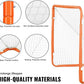 VEVOR Portable Lacrosse Goal - Complete Training Accessory Set with Extended Coverage for Youth and Adults
