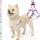 PUPTECK No Pull Dog Harness Soft Adjustable Basic Nylon Step in Puppy Vest Outdoor Walking with ID Tag, Striped Pink, S