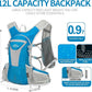 Hydration Pack Backpack, Lightweight Water Backpack with 2L Leakproof Hydration Bladder Daypack for Men Women,Running Hydration Vest for Outdoor Trail