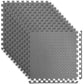 Art3d 48 Sq.Ft Eva Puzzle Exercise Mats, 24"x24" x 1/2" Thick Foam Interlocking Tiles for Flooring, Workout, Gym Equipments, Pack of 12, Grey