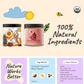 kin+kind Hip+Joint Supplement Dogs & Cats - Vet Formulated Natural Formula with Organic Turmeric, Black Pepper and Coconut- Made in USA - Bundle (3 x 4 oz)