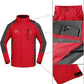 TEZO Mens Rain Jacket Waterproof with Hooded Hiking Coat Lightweight Windbreaker