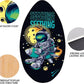 seething 35 Inch Skimboard with High Gloss Coat Wood Skim Board for Beginners,Kids, Teenagers, Adults and All Skimming