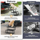 Extra Wide Dog Stairs for Large Dogs, Foldable Dog Ramp for Car with Non-Slip Surface, Lightweight Dog Stairs for Cars, Dog Steps for Cars, SUV, High Beds, Truck, Supports up to 250 lbs, 4 Steps