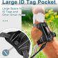 BARKBAY Dog Harness No Pull with ID Tag Pocket - Heavy Duty, Reflective, Easy Control for Large Dogs(Black,M)