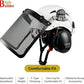 Forestry Safety Helmet with Build-in Visor Mesh Face Shield Ear Muffs 4 in 1 Chainsaw Safety Hard Hats