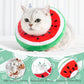 ANWA Adjustable Cat Cone Collar Soft, Cute Cat Donut Collar After Surgery, Kitten Recovery Cones to Stop Licking