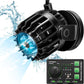 VIVOSUN Aquarium Wave Maker, 1000GPH Circulation Pump with Controller & Magnetic Suction Base, Adjustable Submersible Powerhead for 15-30 Gal Freshwater/Saltwater Fish Tank, 10W