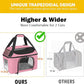 Soft-Sided Cat Carrier Bag Backpack Portable Breathable Collapsible Pet Carrier for Cats Kitten Puppy Small Dogs - Pink