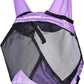 Harrison Howard Pro Luminous Horse Half Face Fly Mask Large Eye Space with Ears UV Protection for Horse Gentle Lavendar XL
