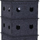 4-Tier Indoor Cat Apartment，Cozy Pet Cat Bed, Hideaway, and Sturdy Cat Castle for Multiple and Large Cats